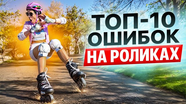 Топ-10 ошибок на роликах